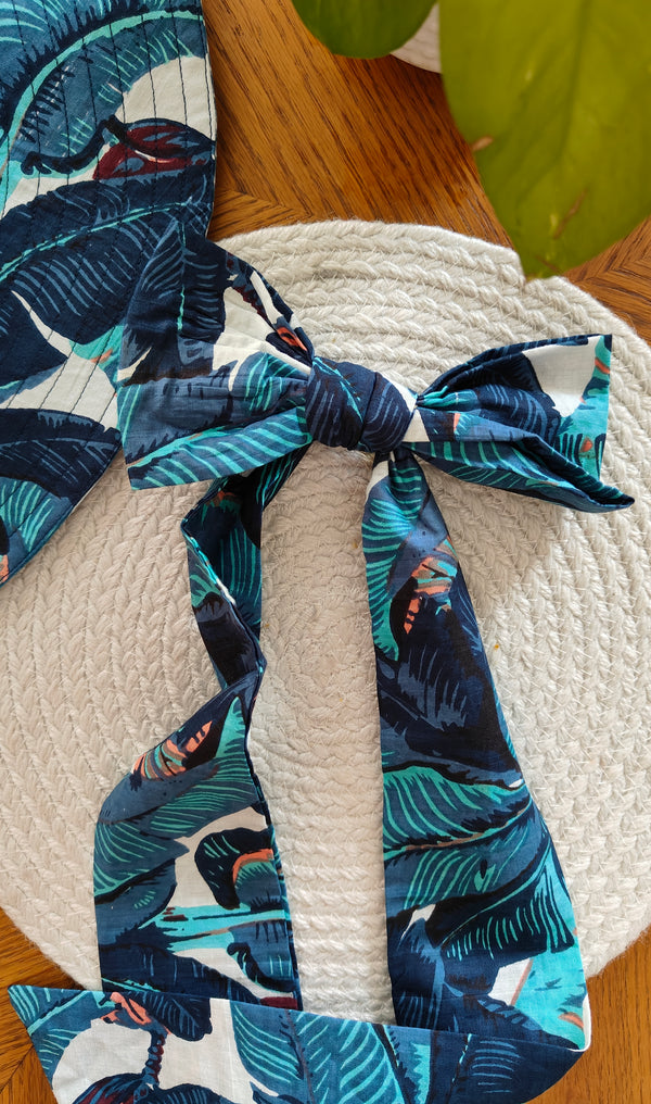 Tropical Nights Hair Bow Clip