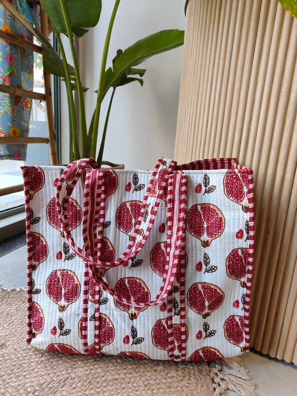 Pomegranate Love Tote