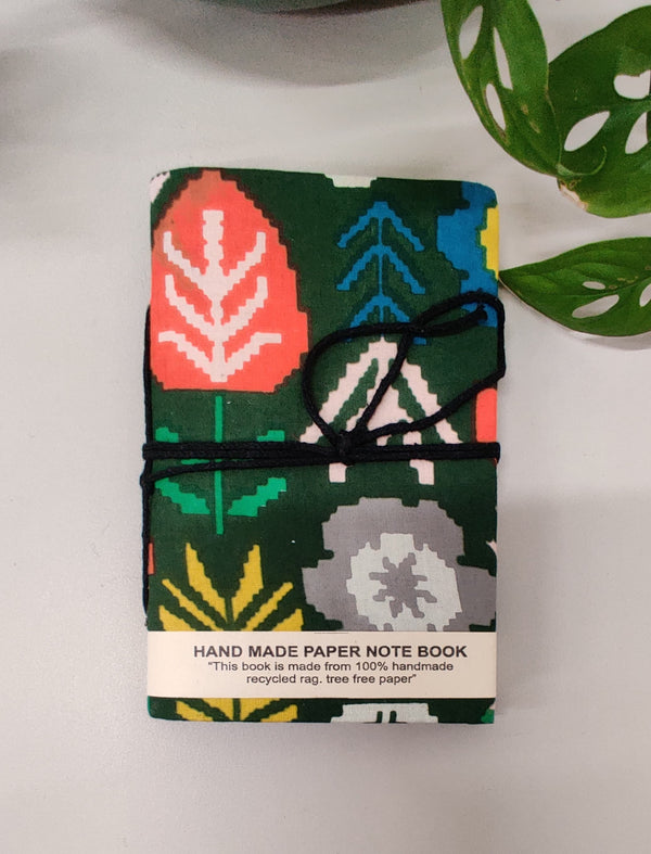 Floral Party Green Journal