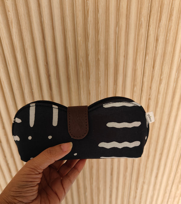 Yin Yang Black Eyewear Case